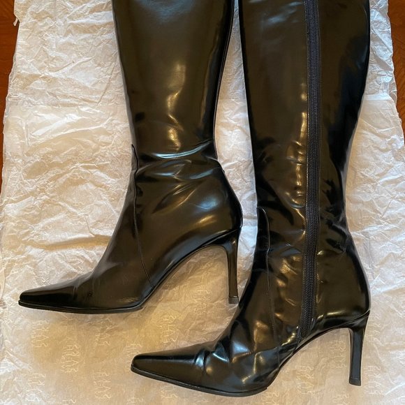 Burberry Knee High boots 7 1/2 - Picture 2 of 7